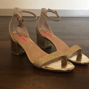 Betsey Johnson Block Heels